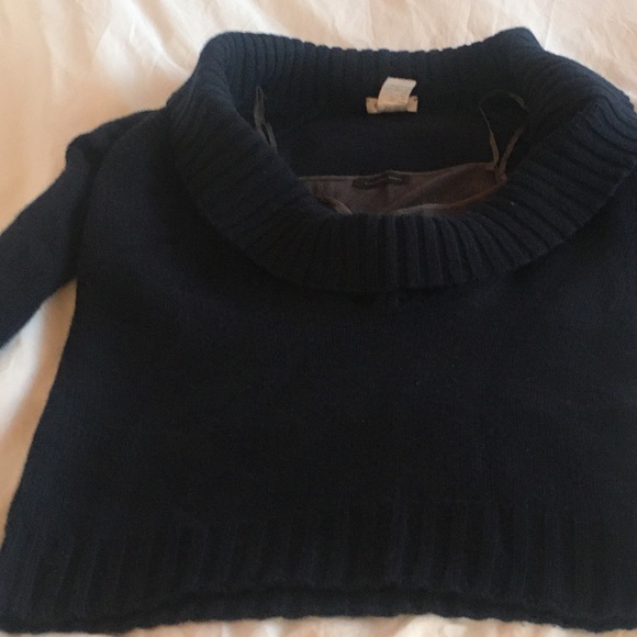 Celine chunky cashmere cowl shawl collared sweater - Picture 11 of 11